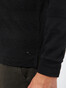 Pierre Cardin Longsleeve Polo Voyage Uni Striped Poloshirt Black
