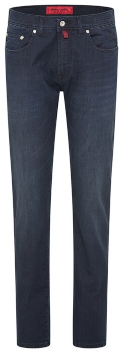 intern Installeren vaardigheid Pierre Cardin Lyon 5 Pocket Jeans Marine Melange | Jan Rozing Men's Fashion