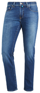 Pierre Cardin Lyon Jeans Tapered Futureflex Jeans Vintage Used Blauw Melange