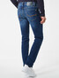 Pierre Cardin Lyon Jeans Tapered Futureflex Vintage Used Blauw Melange