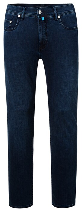 Pierre Cardin Lyon Solid Jeans Clima Control Donker Blauw