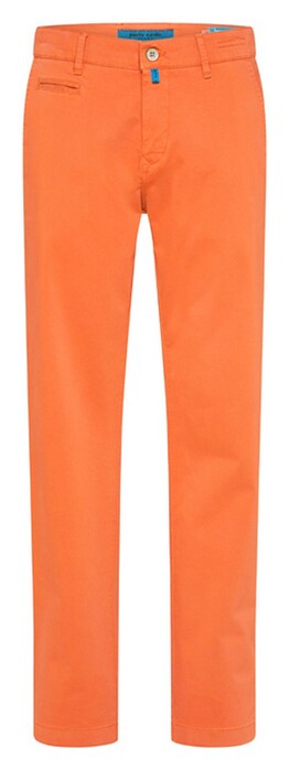 Pierre Cardin Lyon Tapered Chino Futureflex Pants Fine Orange