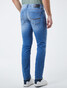 Pierre Cardin Lyon Tapered Futureflex Jeans Used Washed Licht Blauw