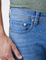 Pierre Cardin Lyon Tapered Futureflex Jeans Used Washed Light Blue