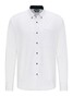 Pierre Cardin Minimal Dot Denim Academy Shirt White