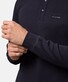 Pierre Cardin Modern Uni Longsleeve Interlock Poloshirt Navy