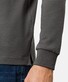 Pierre Cardin Modern Uni Longsleeve Interlock Poloshirt Urban Green Grey