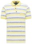 Pierre Cardin Multistripe Pique Airtouch Poloshirt Flash Yellow