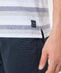 Pierre Cardin Multistripe Pique Airtouch Poloshirt Grey