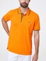 Pierre Cardin Piqué Airtouch Uni Fine Contrast Poloshirt Fine Orange