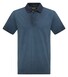 Pierre Cardin Piqué Cold Dye Denim Academy Poloshirt Navy Blue Melange