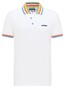 Pierre Cardin Piqué Futureflex Multicolor Contrast Comfort Stretch Poloshirt White