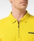 Pierre Cardin Piqué Futureflex Zip Comfort Stretch Polo Flash Yellow