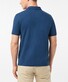 Pierre Cardin Piqué Futureflex Zip Comfort Stretch Poloshirt Blue Vinta