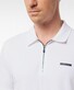 Pierre Cardin Piqué Futureflex Zip Comfort Stretch Poloshirt White