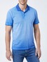Pierre Cardin Piqué Polo Denim Academy Poloshirt Mid Blue