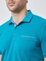 Pierre Cardin Polo Airtouch Piqué Poloshirt Green-Blue