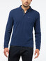 Pierre Cardin Polo Bicolor Structure Donker Blauw