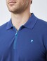 Pierre Cardin Polo Zip Futureflex Poloshirt Mid Blue