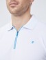 Pierre Cardin Polo Zip Futureflex Poloshirt White