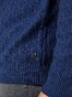 Pierre Cardin Round Neck Voyage Cable Sweater Trui Marine