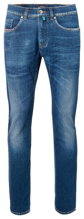 Pierre Cardin Slim Antibes 5-Pocket Jeans Mid Blue