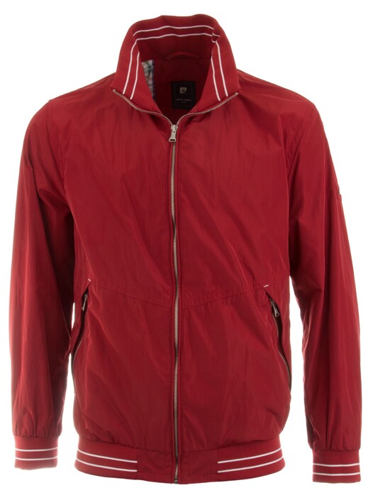 Pierre Cardin Sports Contrast Short Jacket Red