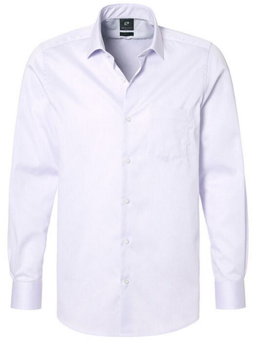 Pierre Cardin Subtle Stripe Kent Shirt Violet