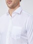 Pierre Cardin Subtle Stripe Kent Shirt White
