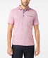 Pierre Cardin Supersoft Interlock Stripe Design Poloshirt Dark Pink
