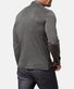 Pierre Cardin Supima Cotton Interlock Fine Subtle Stripe Effect Poloshirt Urban Green Grey