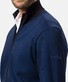 Pierre Cardin Sweat Zip Fine Striped Pattern Vest Blauw