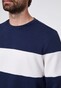 Pierre Cardin Sweatshirt French Terry Denim Academy Pullover Navy Blue Melange
