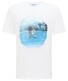 Pierre Cardin T-Shirt Logo White-Blue