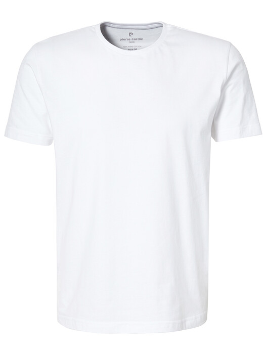 Pierre Cardin T-Shirt Ronde Hals 2Pack Wit