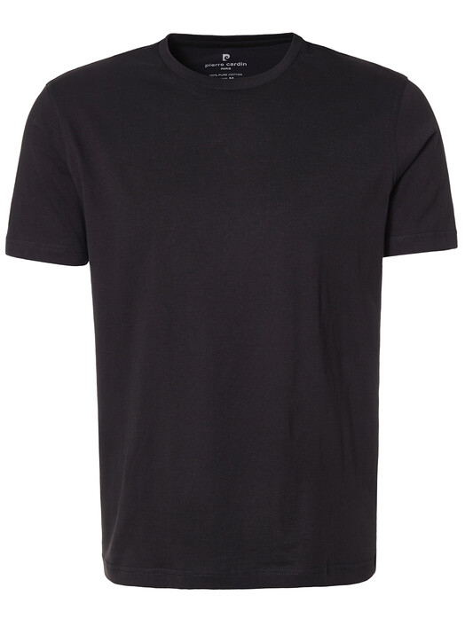 Pierre Cardin T-Shirt Round Neck 2Pack Black
