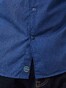 Pierre Cardin Uni Denim Academy Overhemd Midden Blauw