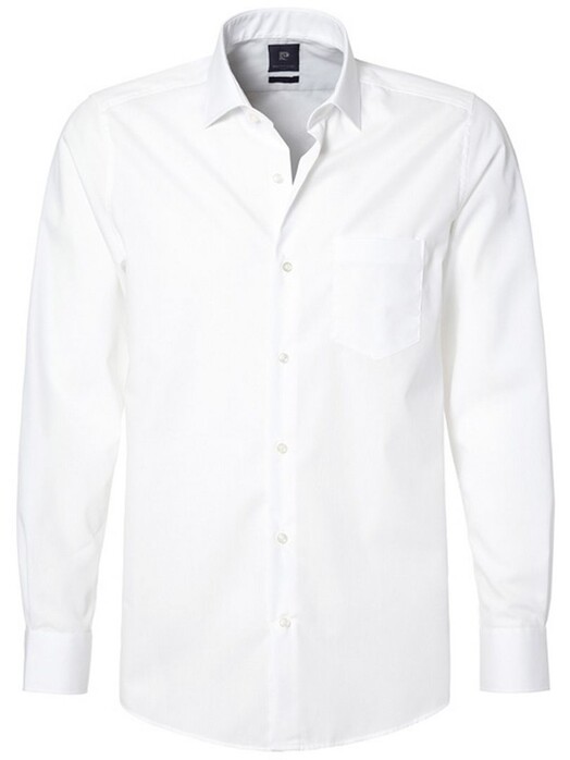 Pierre Cardin Uni Easy Care Shirt White