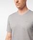 Pierre Cardin V-Neck Uni Jersey Tencel T-Shirt Grey