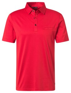 Pierre Cardin Voyage Uni Polo Comfort Stretch Hot Red
