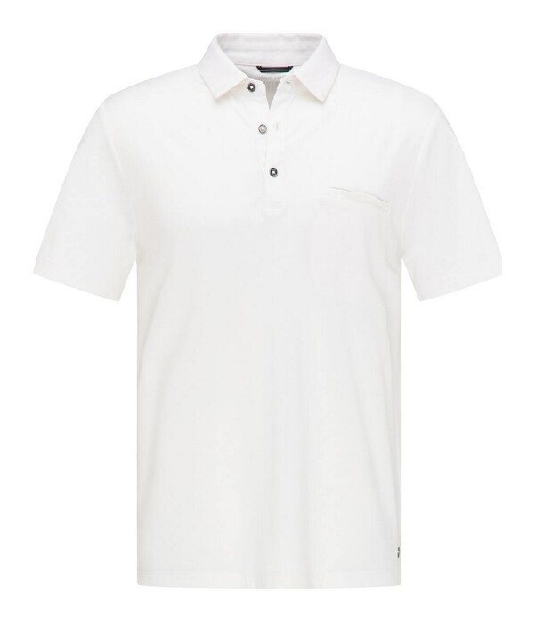 Pierre Cardin Voyage Uni Polo Comfort Stretch Poloshirt White