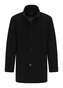 Pierre Cardin Voyage Wool Material Mix Coat Black