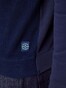 Pierre Cardin Zipper Sweat Denim Academy Pullover Navy Blue Melange