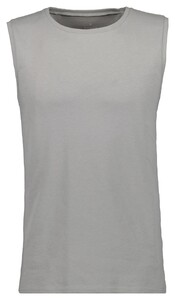 Ragman Athletic Jersey Shirt Round Neck Ondermode Grijsbeige