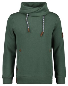 Ragman Light Summer Sweat Maseltov Drawstring Collar Pullover Thyme