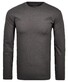 Ragman Long Sleeve Round Neck Cotton T-Shirt Anthracite Grey