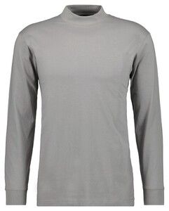 Ragman Long Sleeve Turtle T-Shirt Single Jersey Quality Gravel Stone