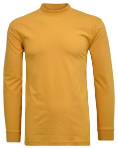 Ragman Long Sleeve Turtle T-Shirt Single Jersey Quality Pumpkin