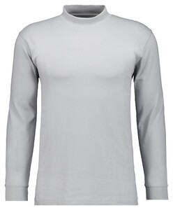 Ragman Long Sleeve Turtle T-Shirt Single Jersey Quality Silver