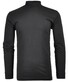Ragman Long Sleeve Turtle T-Shirt Single Jersey Quality Zwart